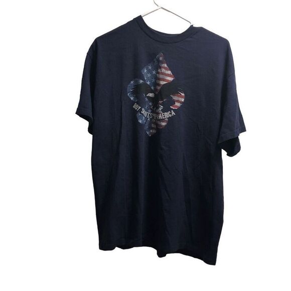 Boy Scouts of America Navy Extra Large (XL) T-Shirt - Picture 1 of 4